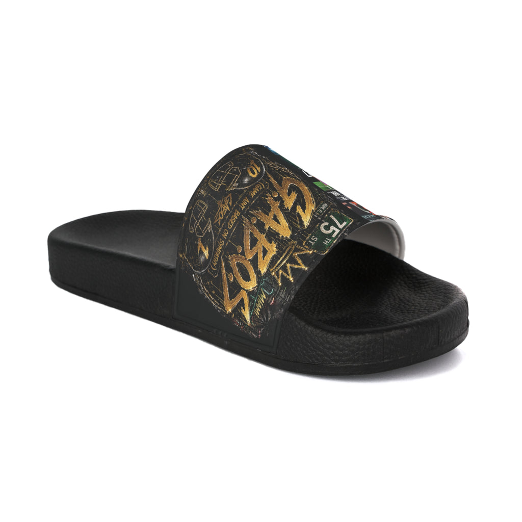 Malachi Toney Custom Inspired  Football Legacy Slides (BRAND) BADDIE A CO. LIMITED EDITION!
