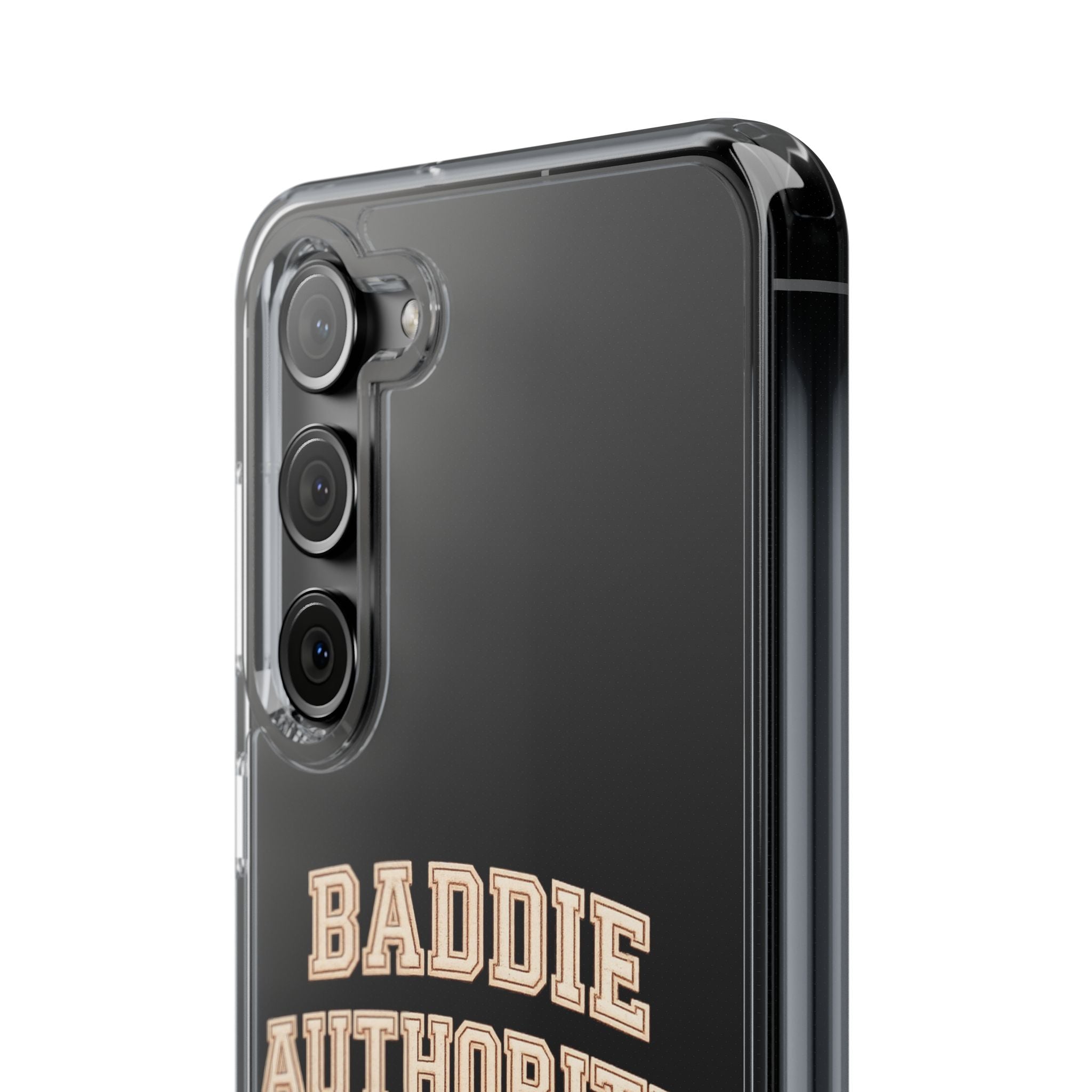 Baddie Authority• Clear Impact-Resistant Cases