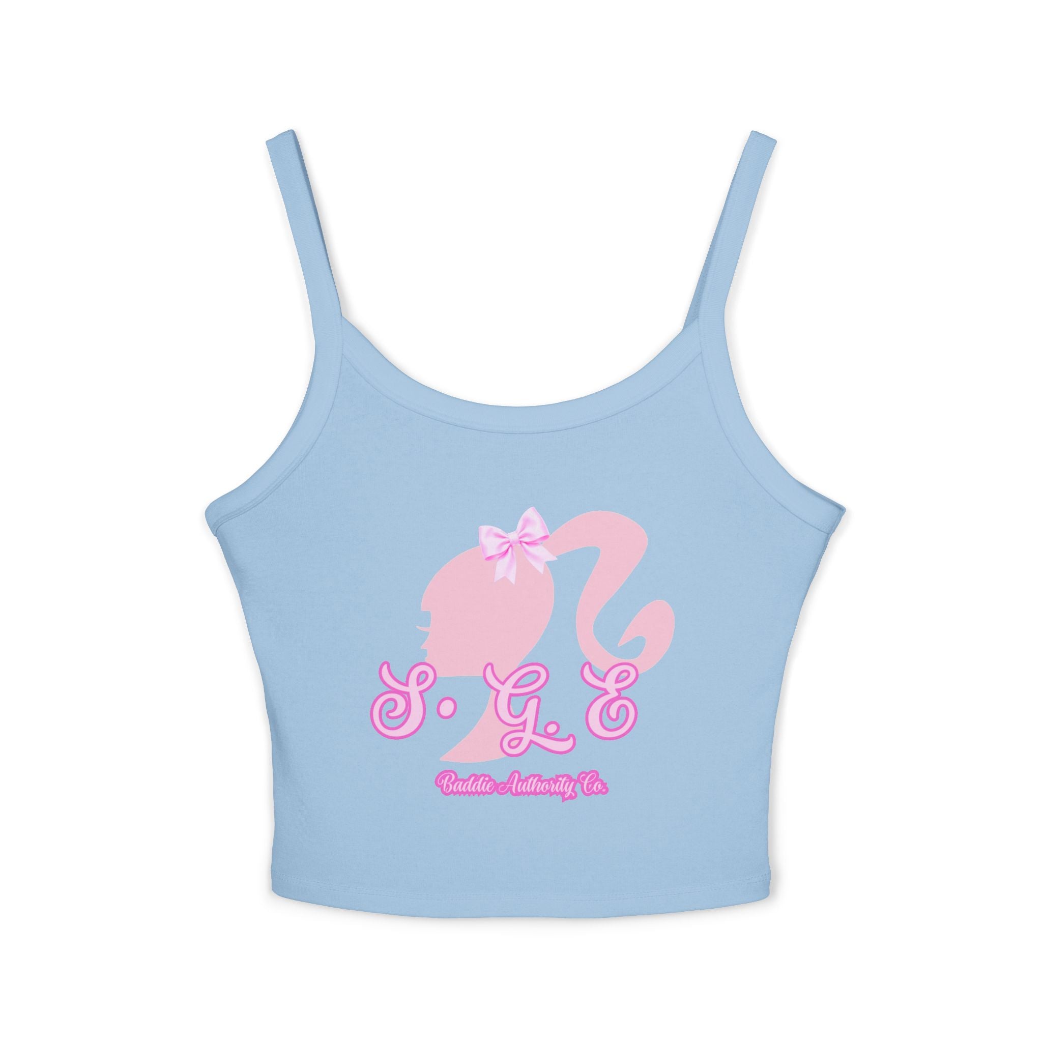 S.G.E. “Soft Girl Era Crop “Tank

 Baddie Authority Co. Collection