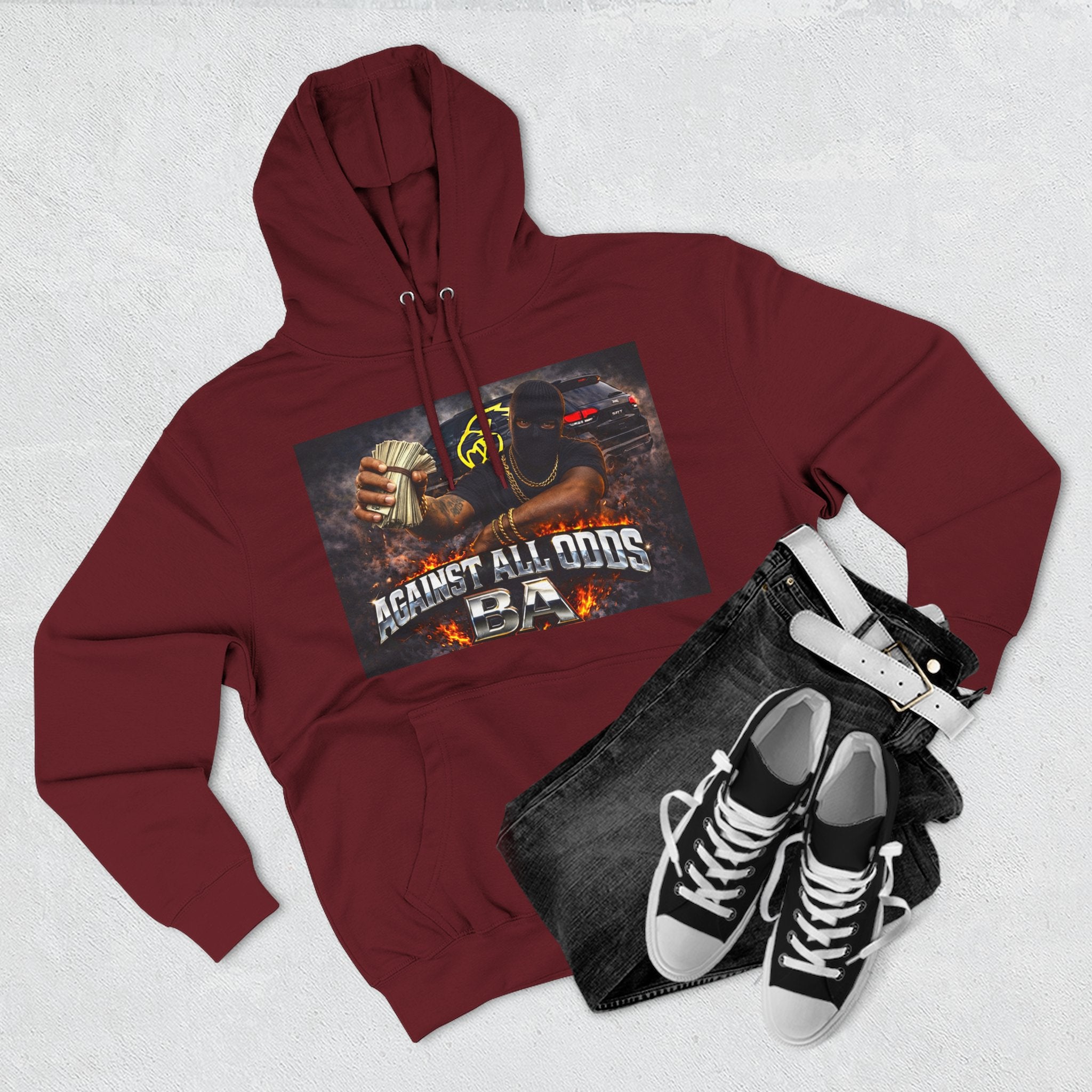 Street Motion Against All Odds BA Fleece Pull Over Hoodie Collection