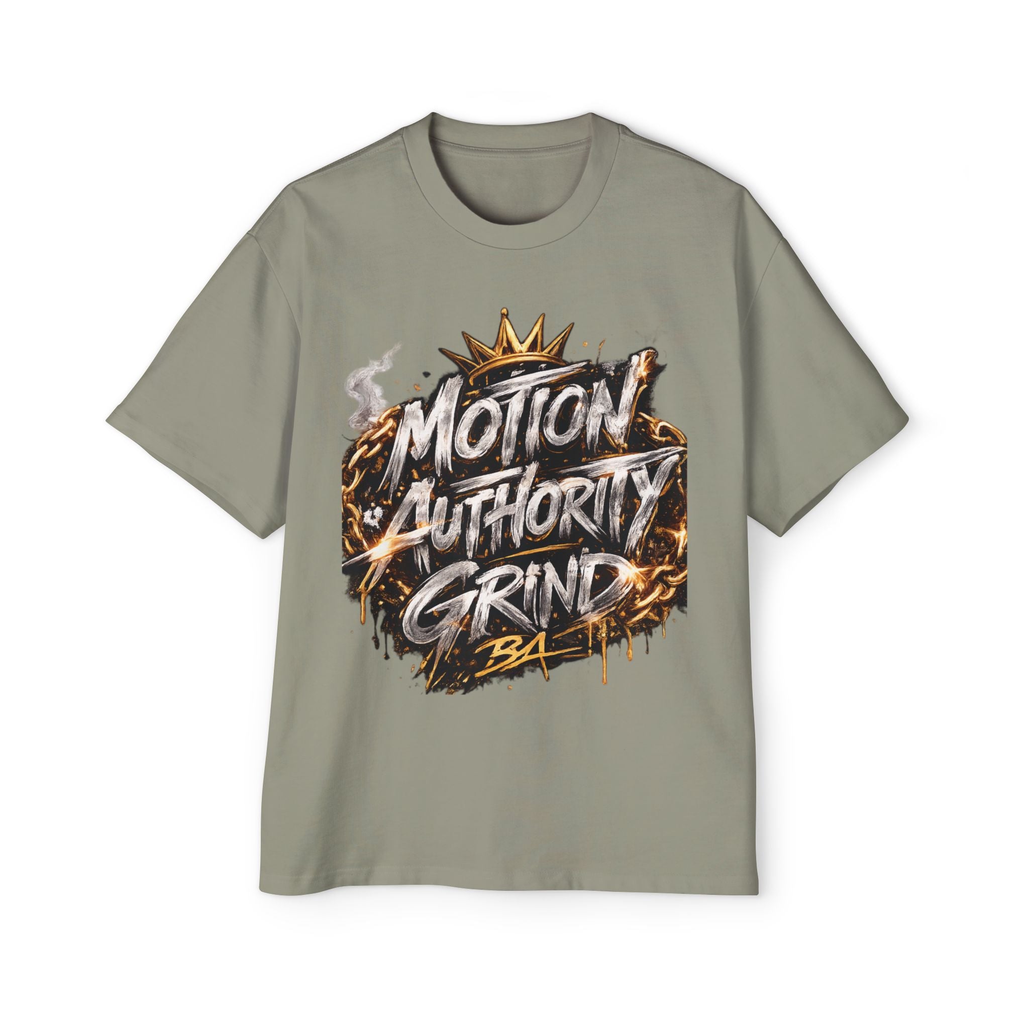 M.A.G Crown Tee Built on Motion, Authority & Grind