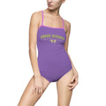 Royal Lavender Baddie Authority Collection – Soft Girl Edition “ONE PIECE” SWIM SUIT