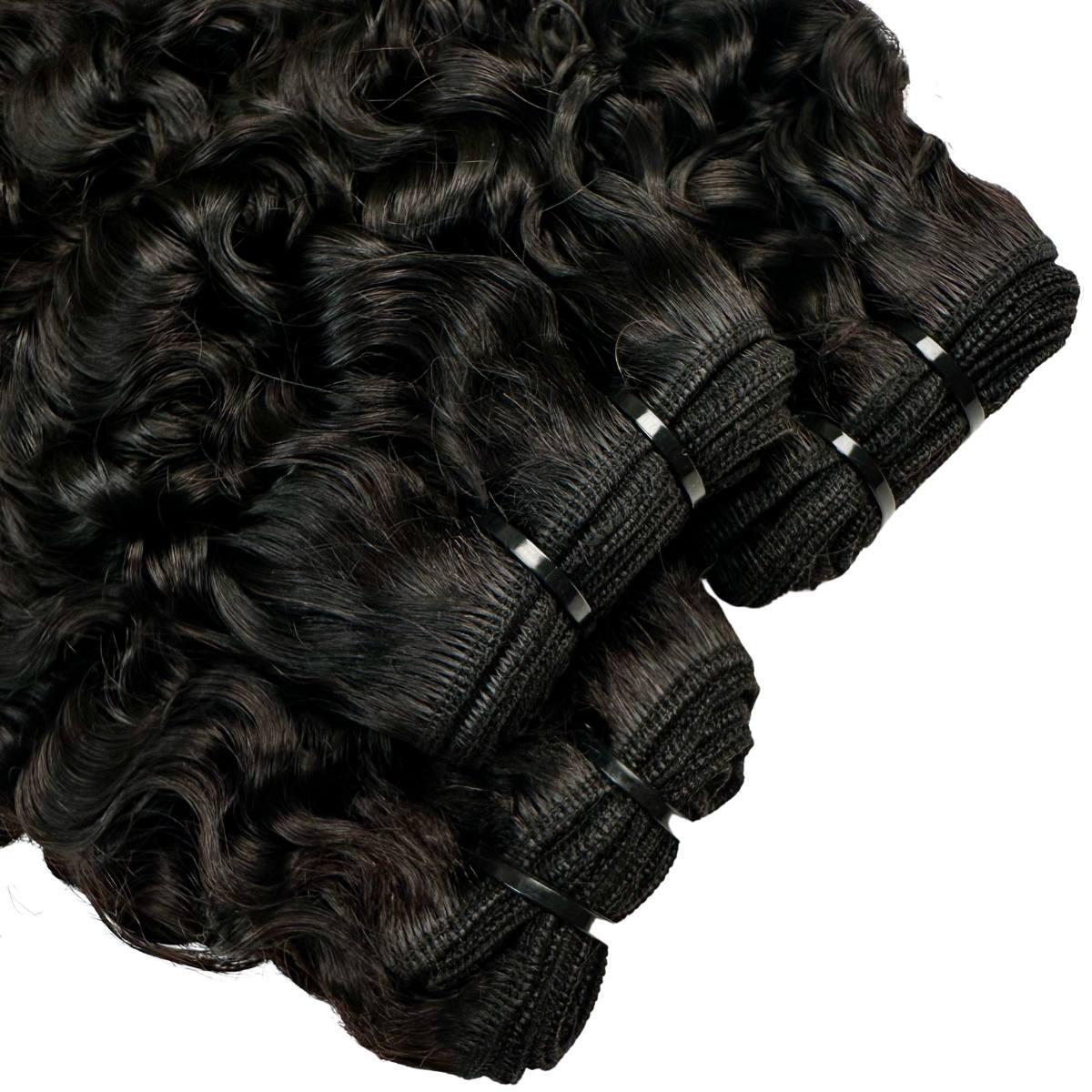 The Baddie Collection•Burmese Curly 100% Human Hair Bundles