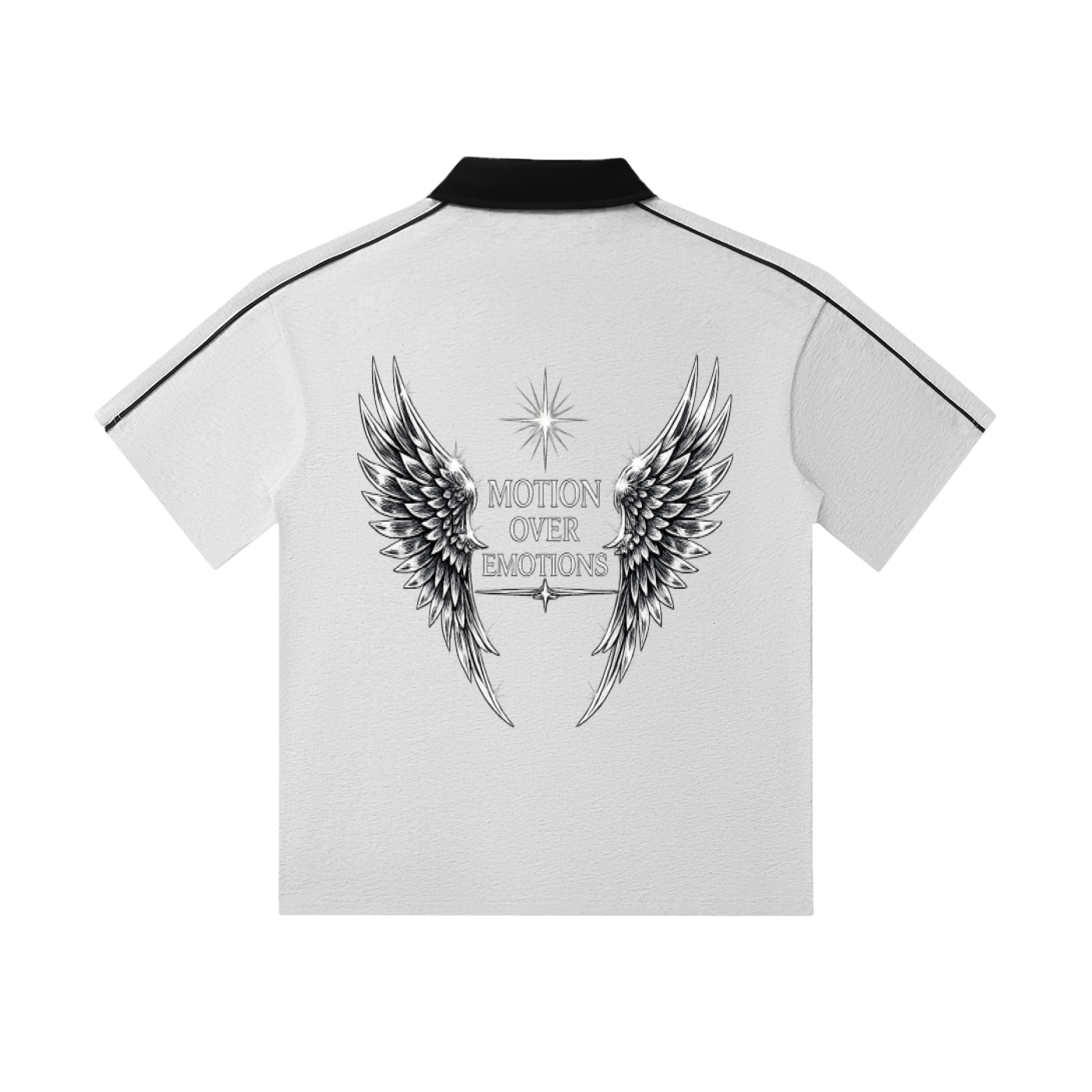 RICH KING Luxury Angel Wings Motion Polo