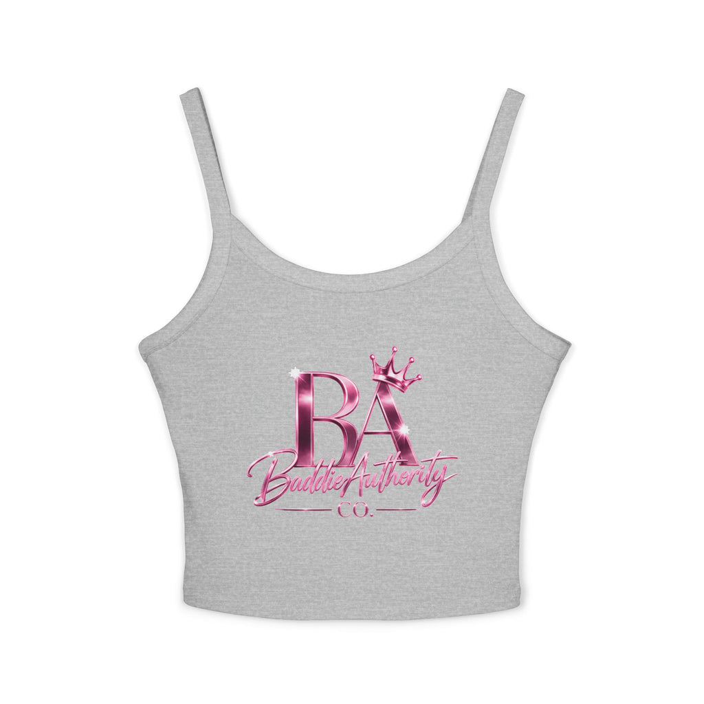 BA Baddie Authority Crop Top The Baddie Statement Tank