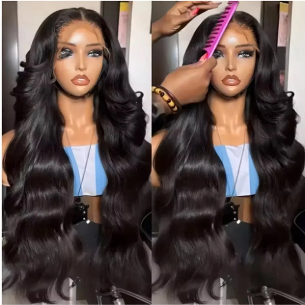 Raw Baddies🎀 • 13x6 Body Wave Lace frontal Wig  Human Hair Pre Plucked Glueless • HD Transparent !