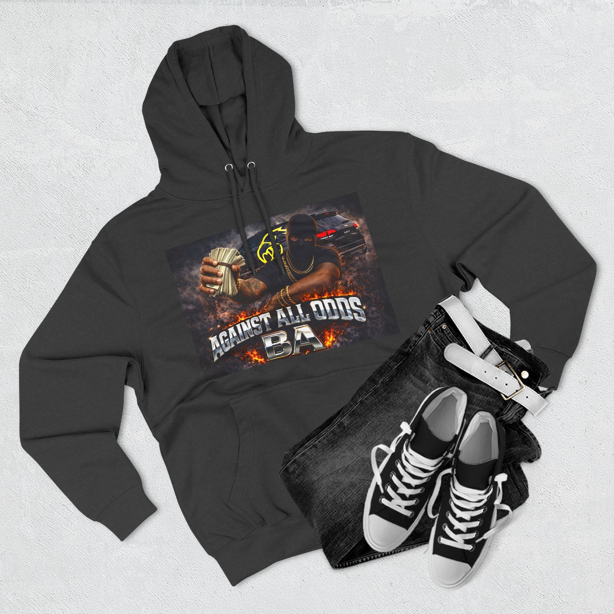 Street Motion Against All Odds BA Fleece Pull Over Hoodie Collection