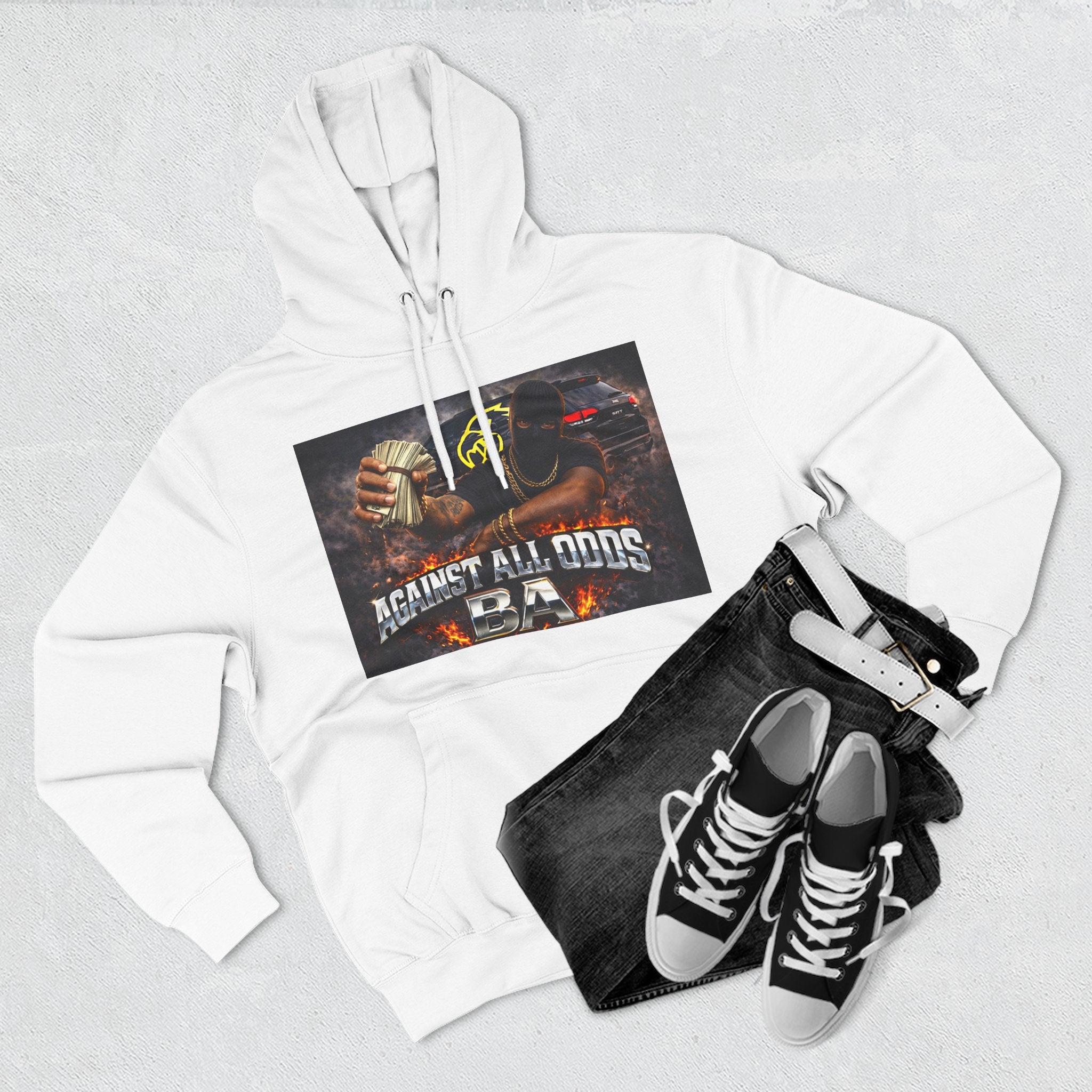 Street Motion Against All Odds BA Fleece Pull Over Hoodie Collection
