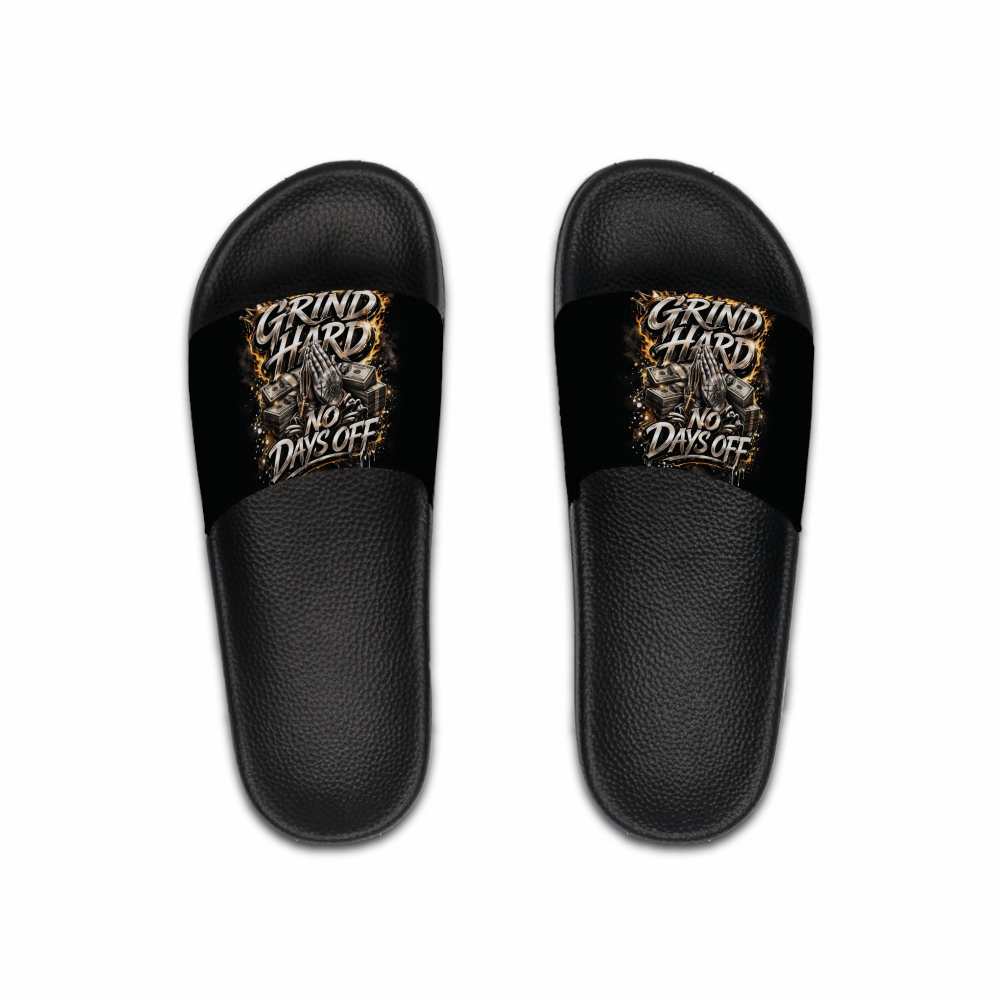 Grind Hard No Days Off (Street Hustle Attire Collection Slides)