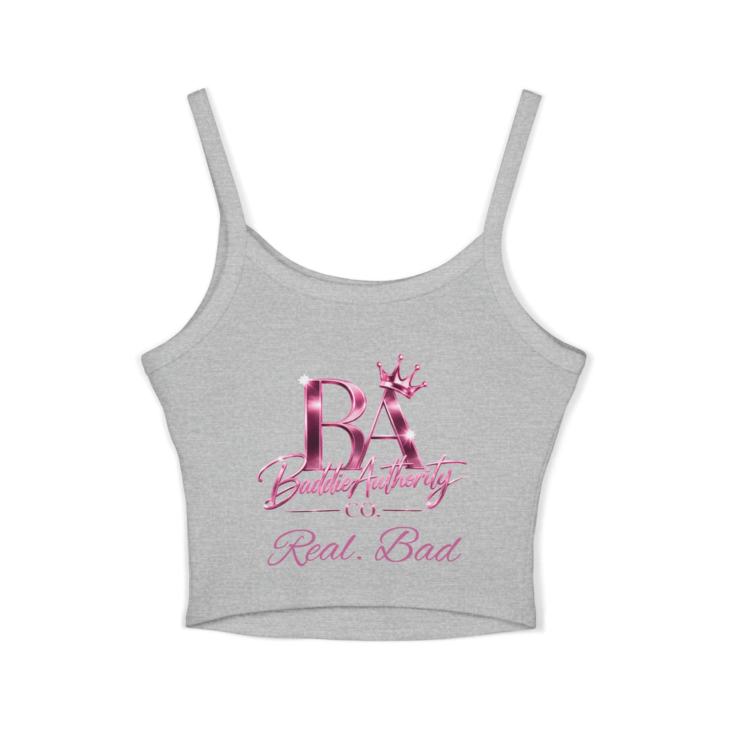 BA Baddie Authority Crop Top The Baddie Statement Tank
