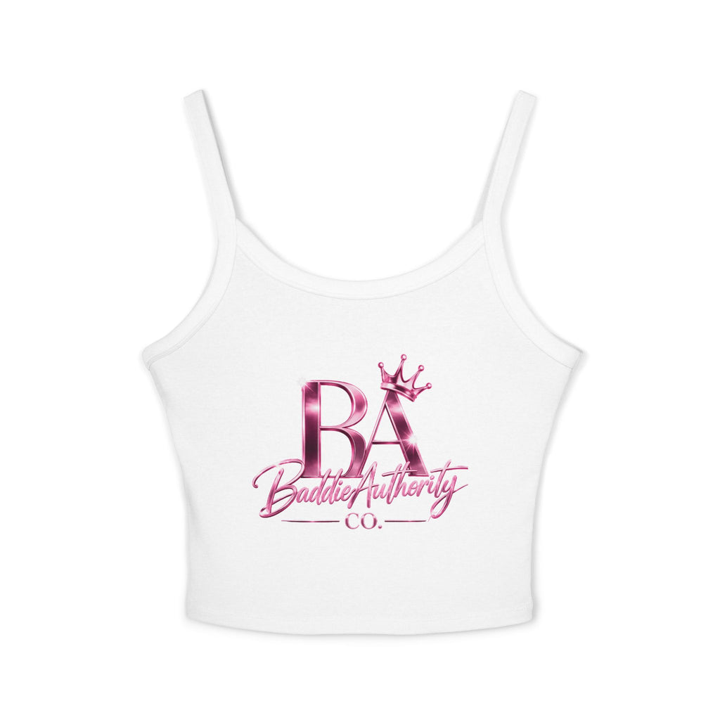 BA Baddie Authority Crop Top The Baddie Statement Tank
