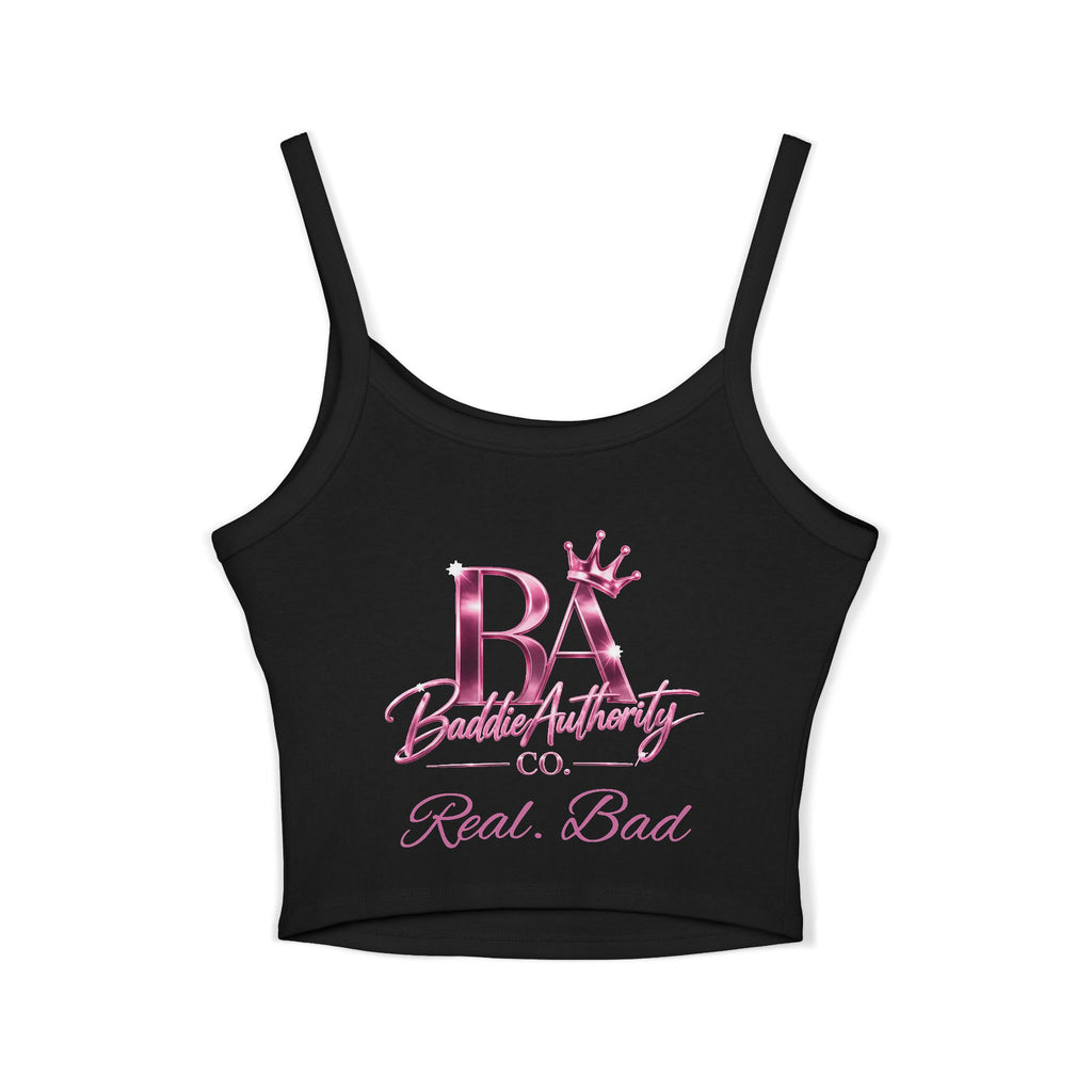 BA Baddie Authority Crop Top The Baddie Statement Tank