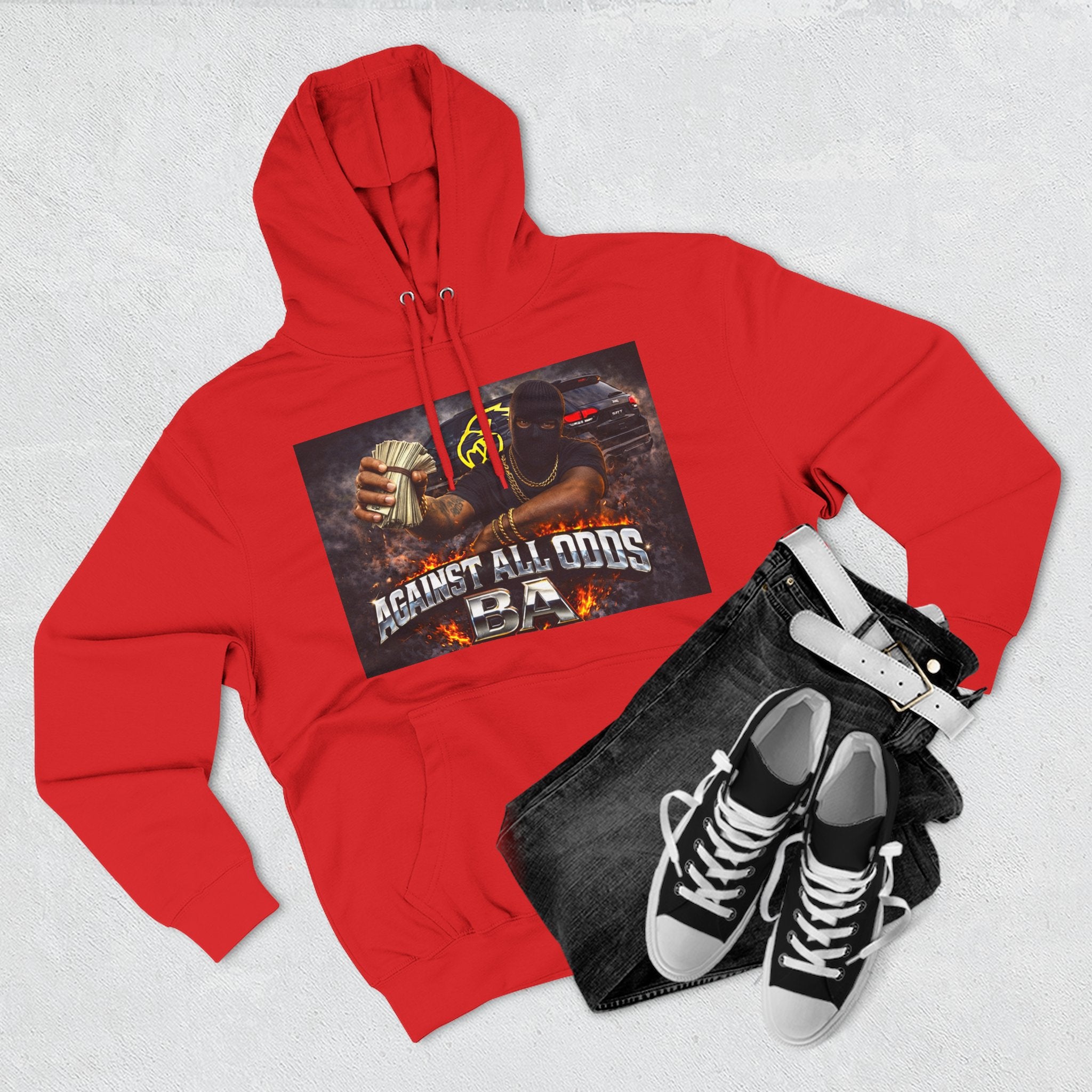 Street Motion Against All Odds BA Fleece Pull Over Hoodie Collection