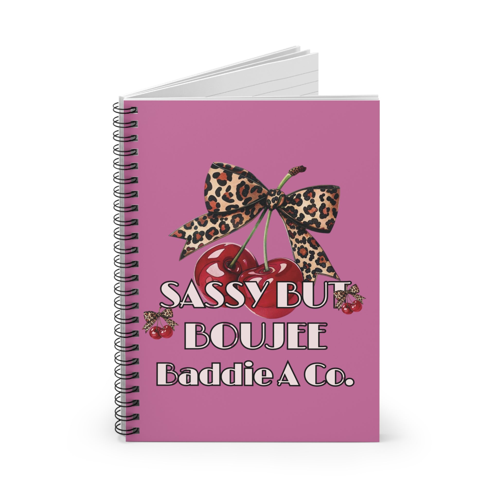 Sassy But Boujee Journal“For the girls with big dreams, boujee standards, and a soft spot for pretty things.”