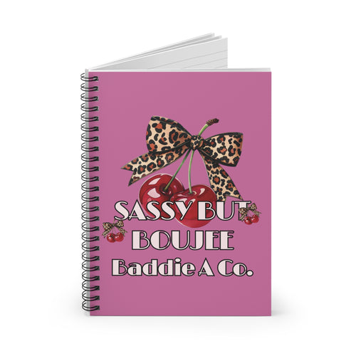 Sassy But Boujee Journal“For the girls with big dreams, boujee standards, and a soft spot for pretty things.”