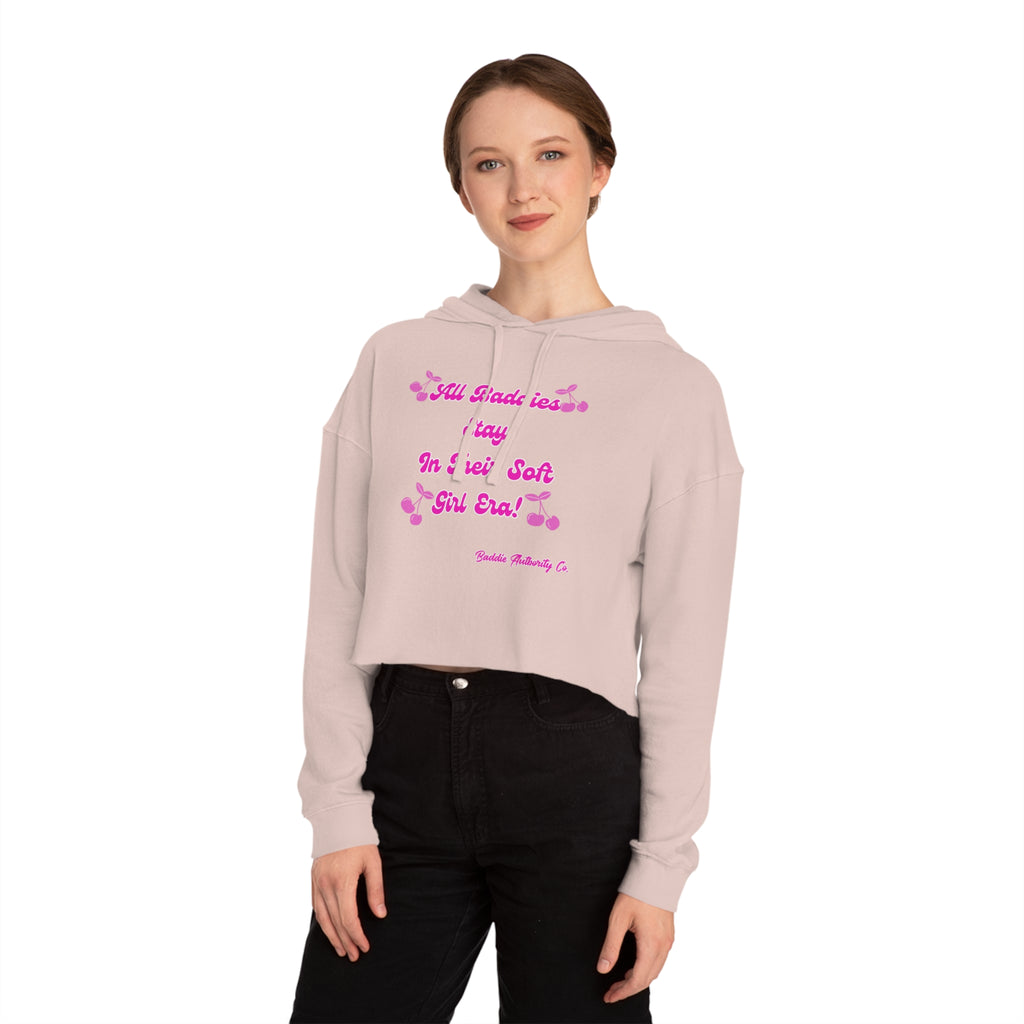 Soft Girl Era Cropped Hoodie #2 •B.A Collection