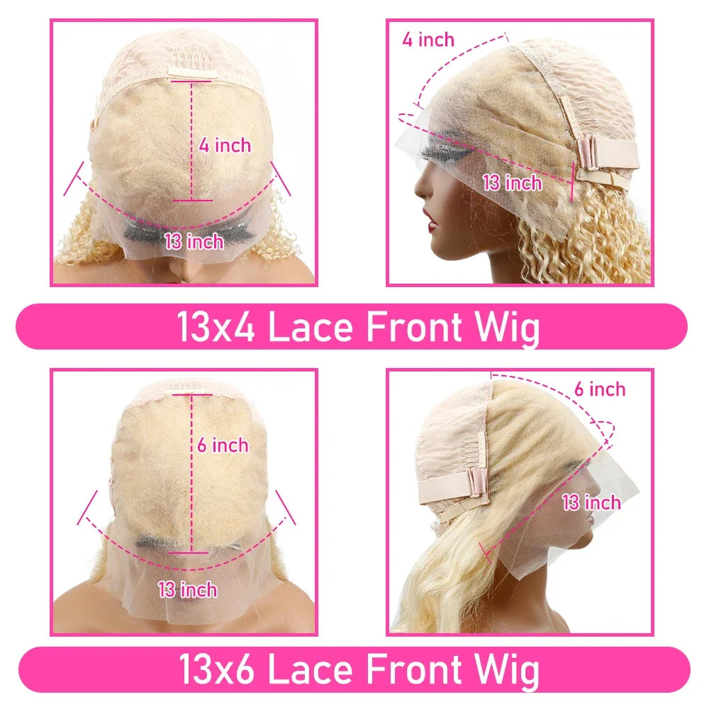 R!ch Girl💰• 613 Blonde Bob Wig Human Hair 13x6 Bob HD Lace Front 200 Density Straight  Pre Plucked!