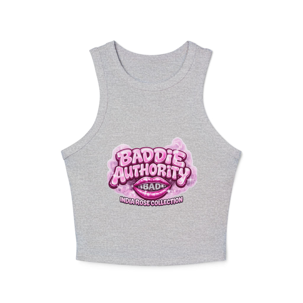Baddie Authority “Gloss Boss” Crop Tank  India Rose Collection