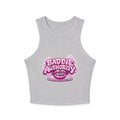 Baddie Authority “Gloss Boss” Crop Tank  India Rose Collection