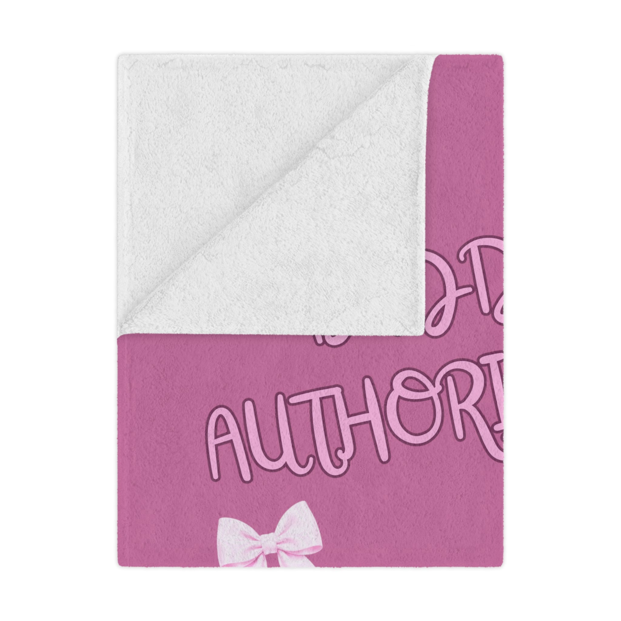 Baddie Authority Co. Minky Blanket