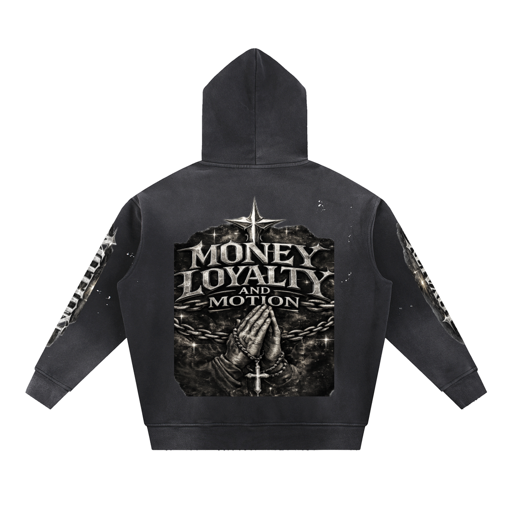 RICH DREAMS & LOYALTY “Money Loyalty Motion” Rockstar Hoodie