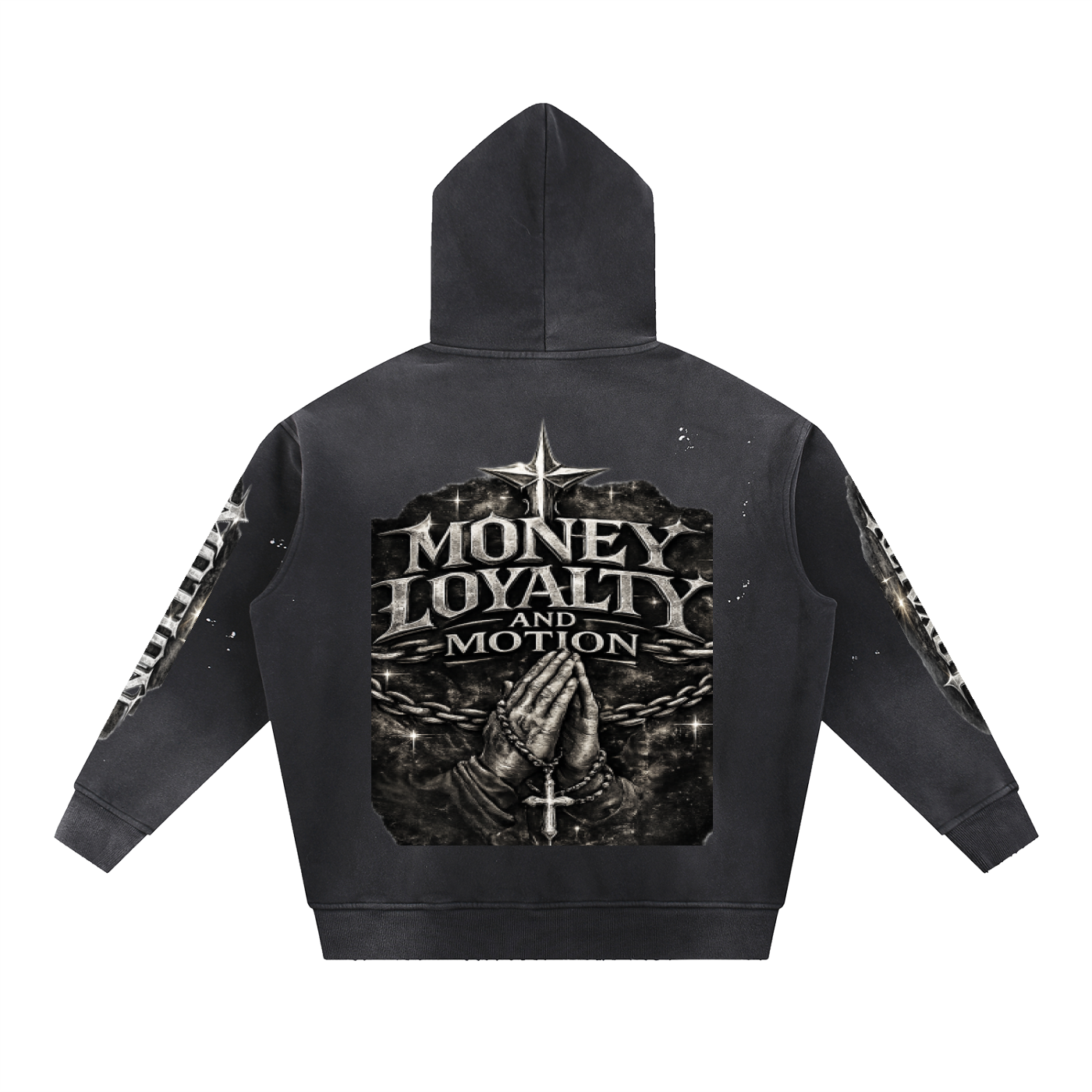 RICH DREAMS & LOYALTY “Money Loyalty Motion” Rockstar Hoodie