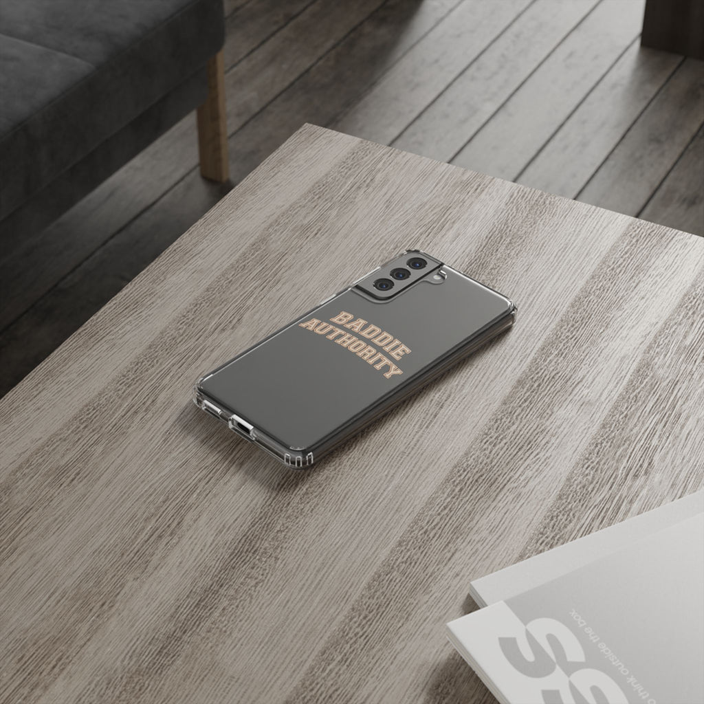 Baddie Authority• Clear Impact-Resistant Cases