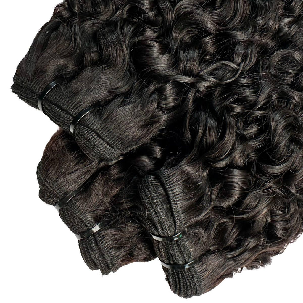 R!CH Girl• Baddie Authority ~ Burmese Curly 100% Human Hair Bundle Deals