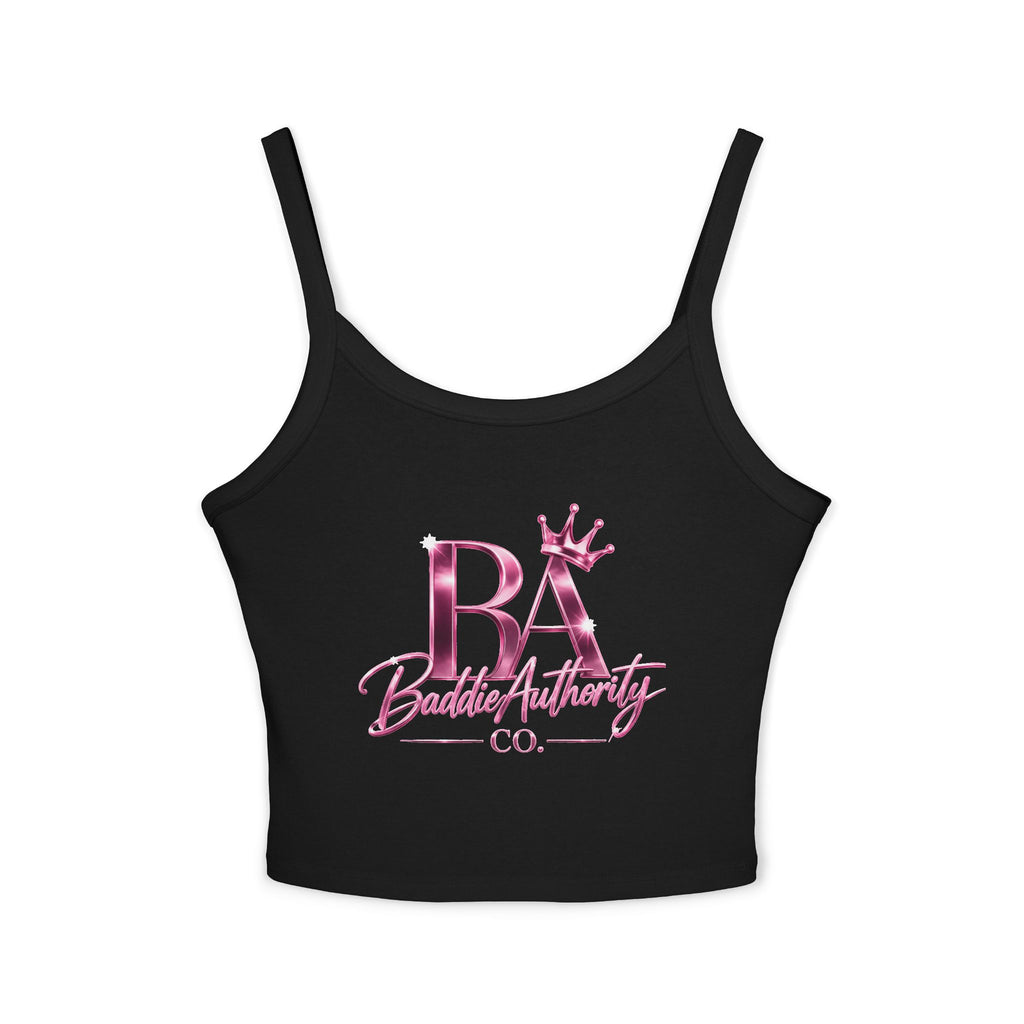 BA Baddie Authority Crop Top The Baddie Statement Tank