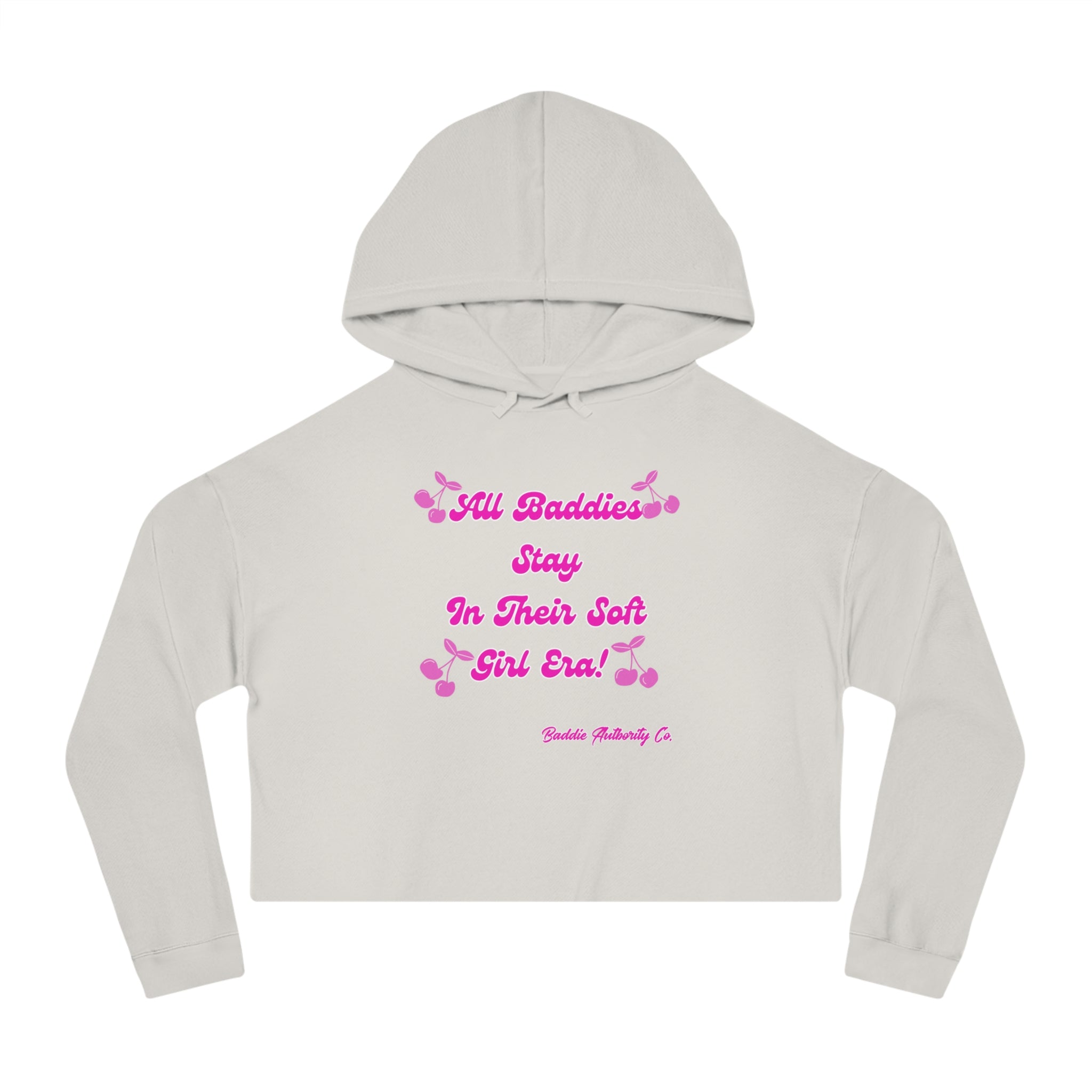 Soft Girl Era Cropped Hoodie #2 •B.A Collection