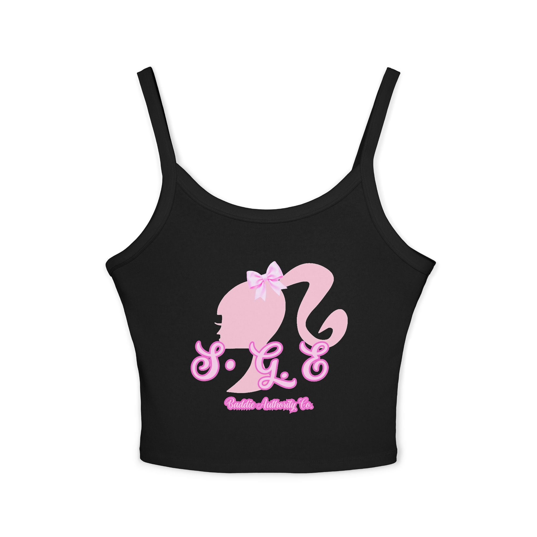 S.G.E. “Soft Girl Era Crop “Tank

 Baddie Authority Co. Collection