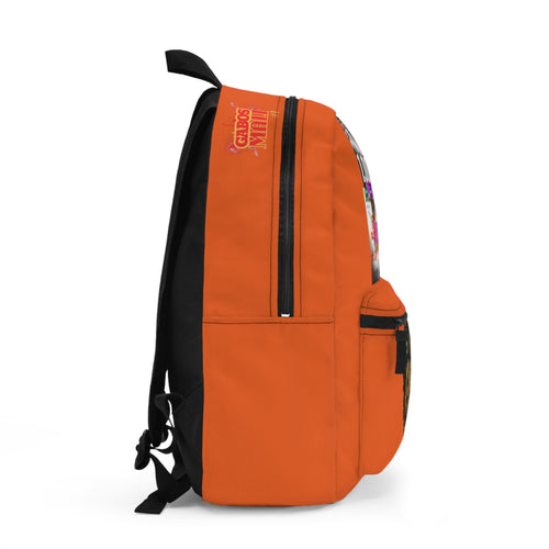 Orange ••  G.A.B.O.S.(MALACHI TONEY INSPIRED BACKPACK)  Baddie Authority Co. LIMITED EDITION… Go Caness!