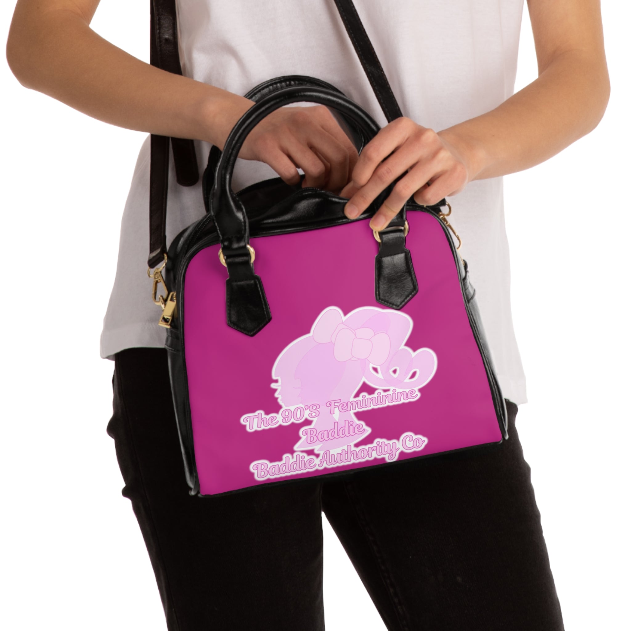 The 90’s Feminine Baddie •Soft Girl Baddie Authority Co. Hand Bag
