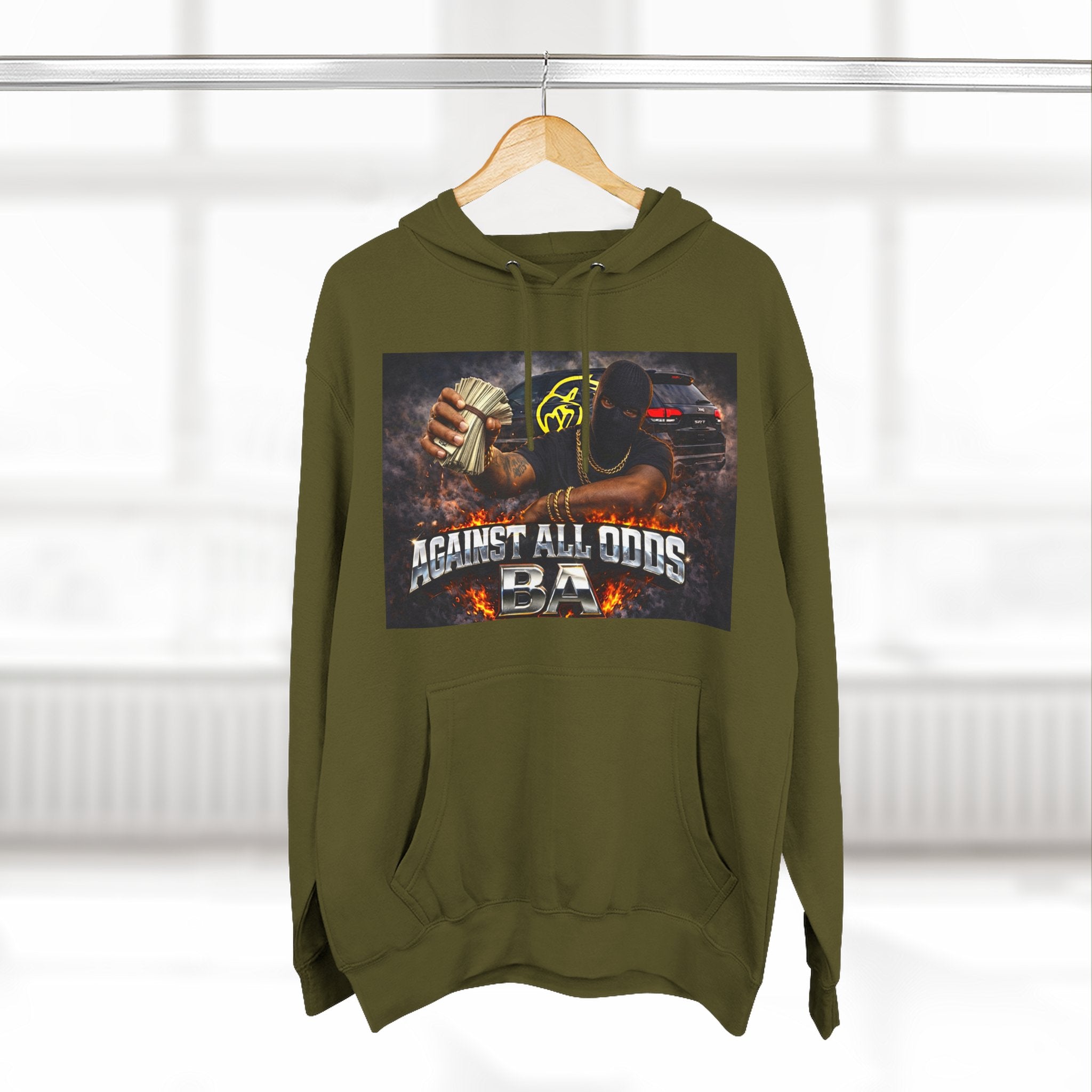 Street Motion Against All Odds BA Fleece Pull Over Hoodie Collection