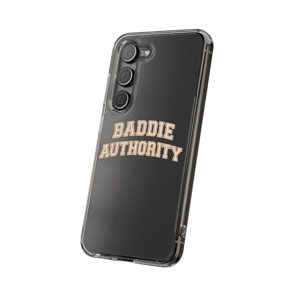 Baddie Authority• Clear Impact-Resistant Cases