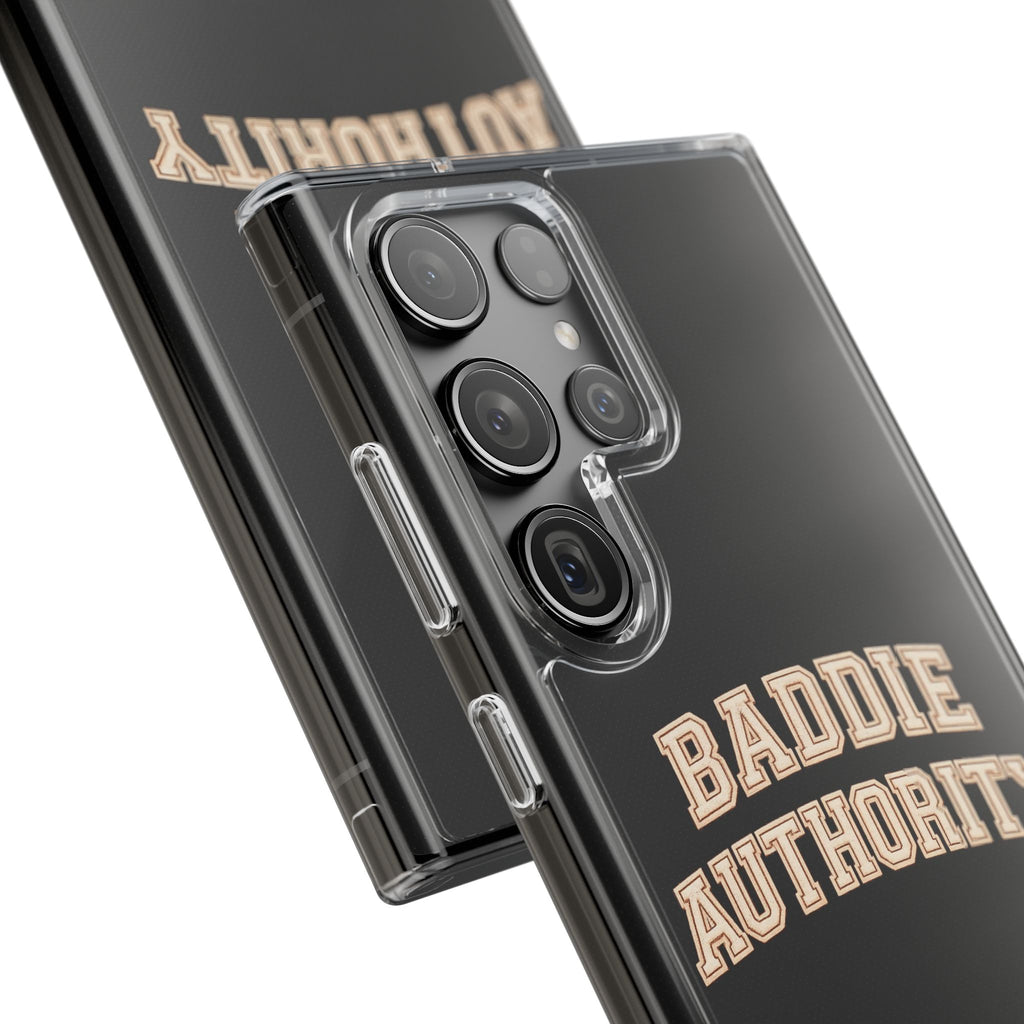 Baddie Authority• Clear Impact-Resistant Cases