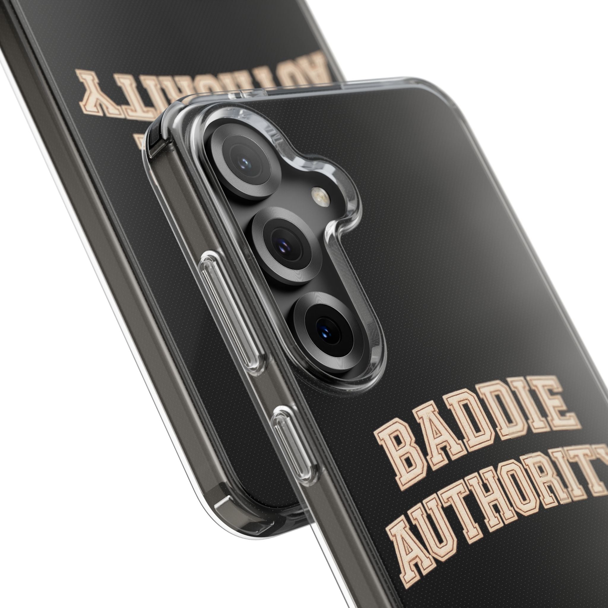 Baddie Authority• Clear Impact-Resistant Cases