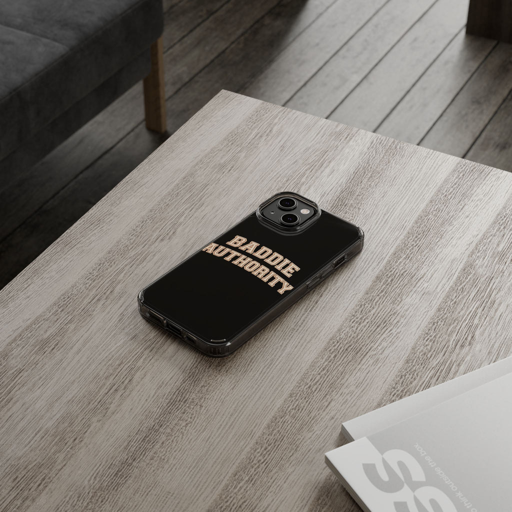 Baddie Authority• Clear Impact-Resistant Cases