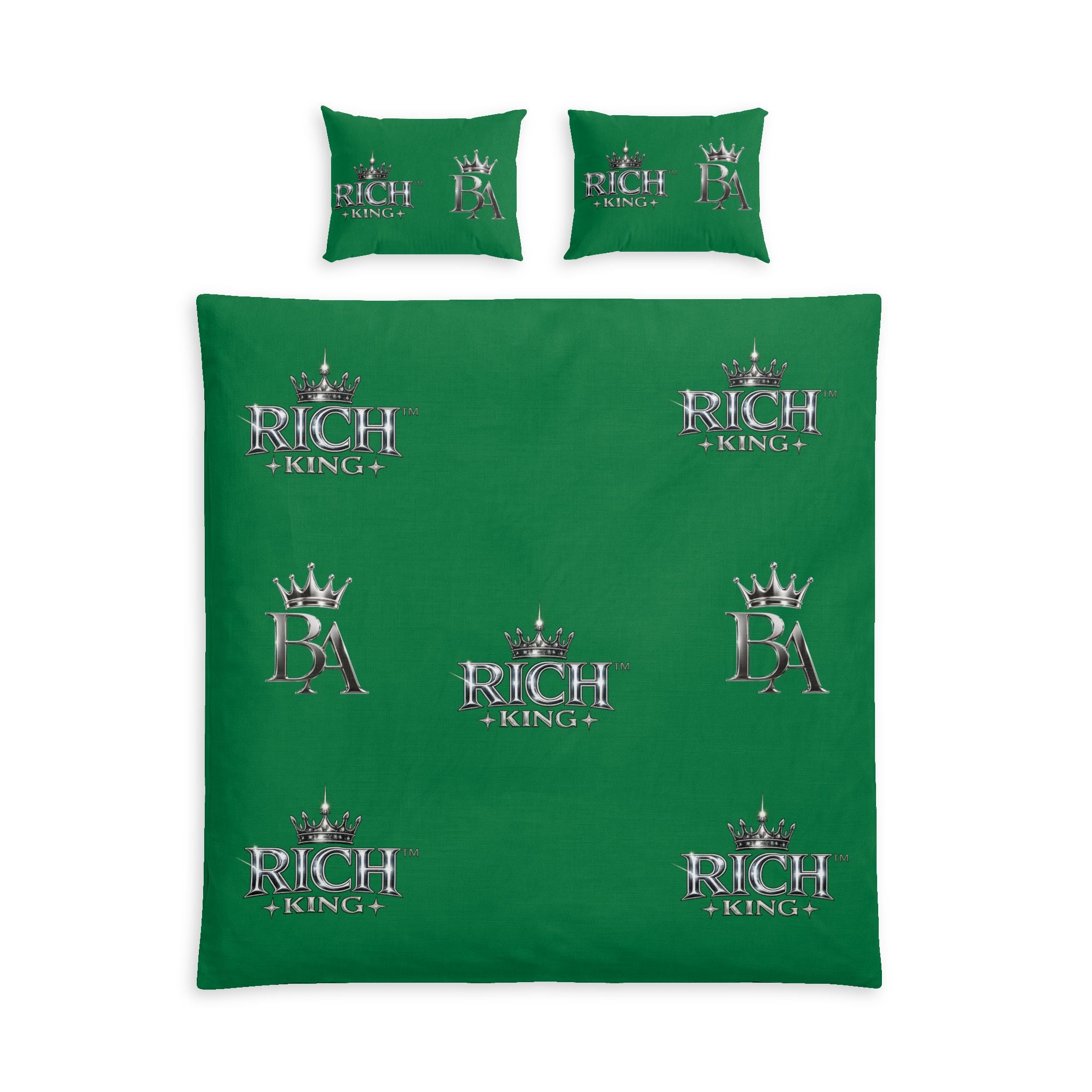 Money Green RICH KING B.A Bed Set MENS COLLECTION!