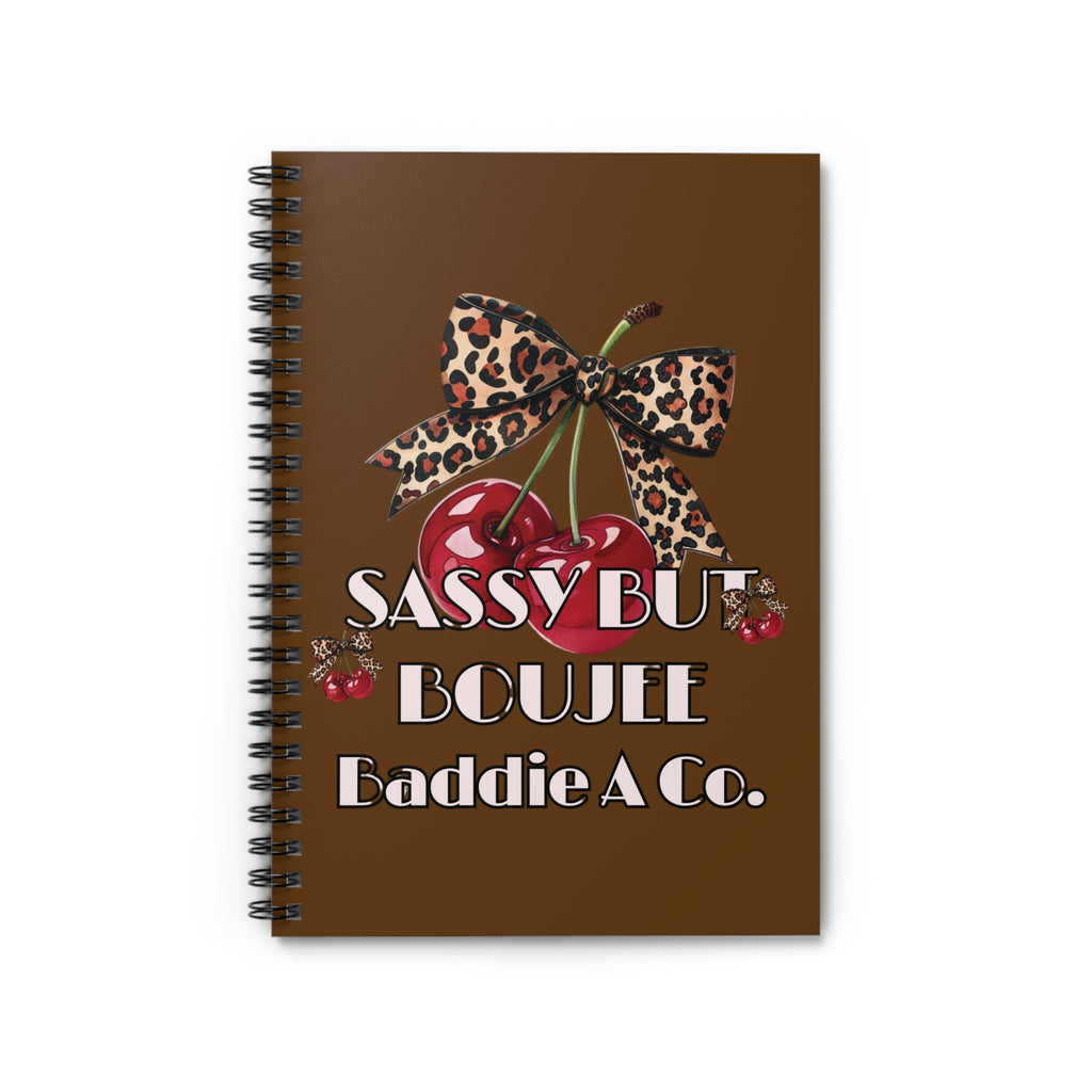 Chocolate Drop Sassy But Boujee Journal“For the girls with big dreams, boujee standards, and a soft spot for pretty things.”