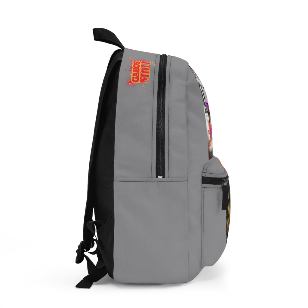 GREY••  G.A.B.O.S.(MALACHI TONEY INSPIRED BACKPACK)  Baddie Authority Co. LIMITED EDITION… Go Caness!