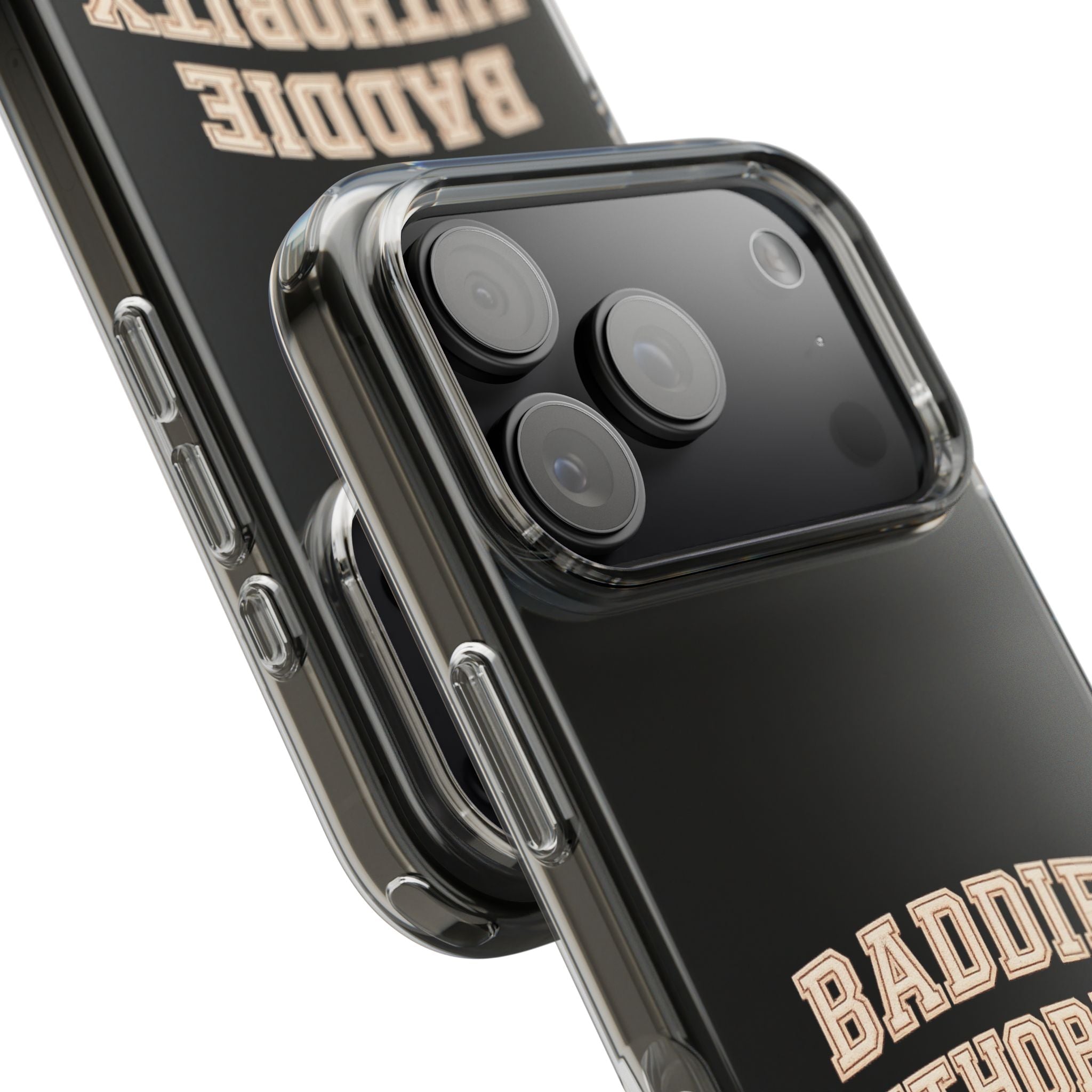 Baddie Authority• Clear Impact-Resistant Cases