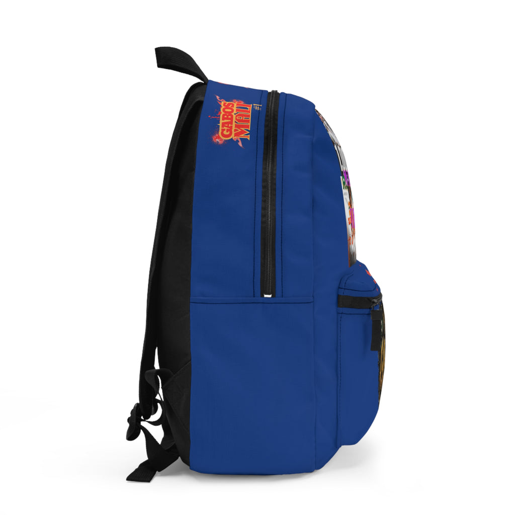 BLUE••  G.A.B.O.S.(MALACHI TONEY INSPIRED BACKPACK)  Baddie Authority Co. LIMITED EDITION… Go Caness!