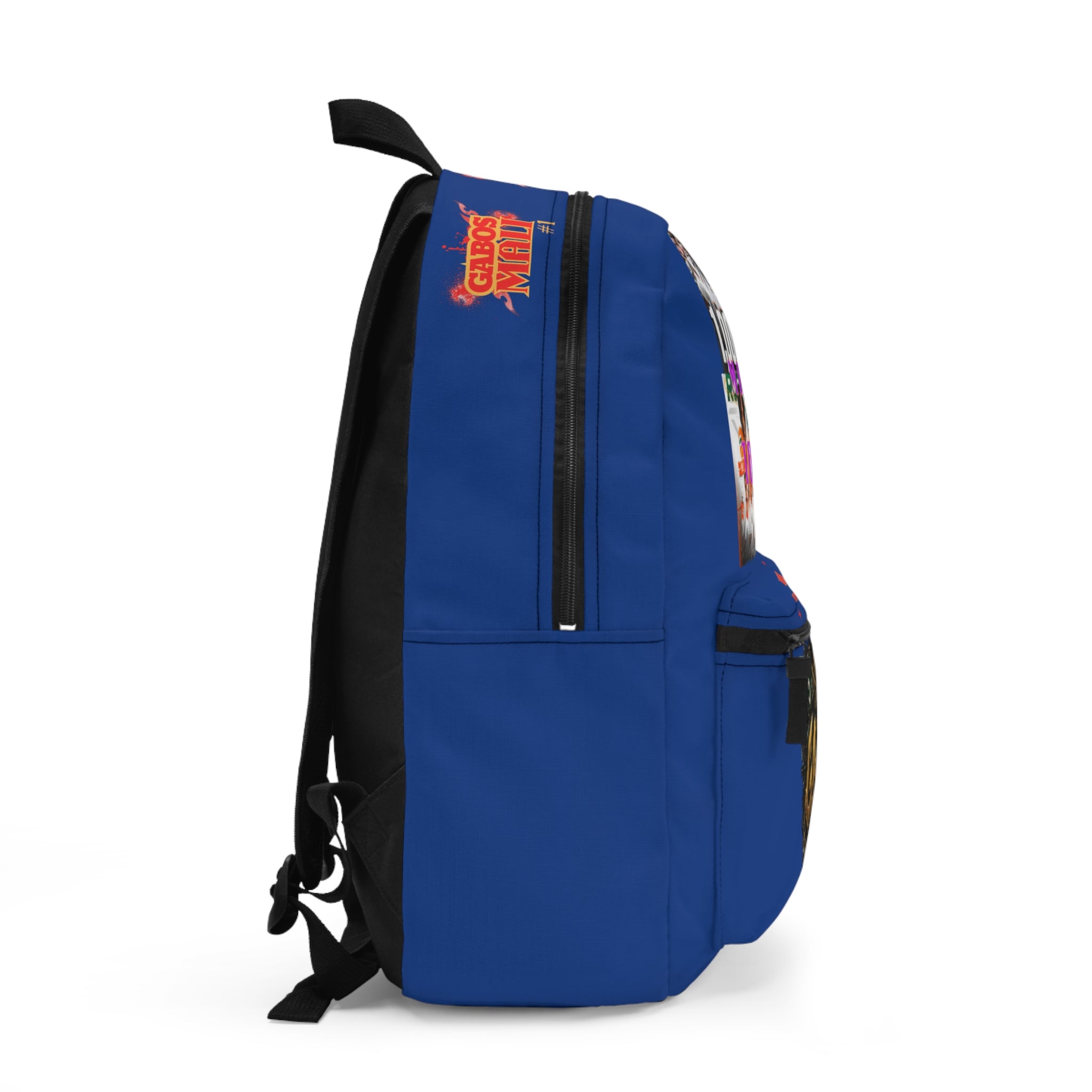 BLUE••  G.A.B.O.S.(MALACHI TONEY INSPIRED BACKPACK)  Baddie Authority Co. LIMITED EDITION… Go Caness!