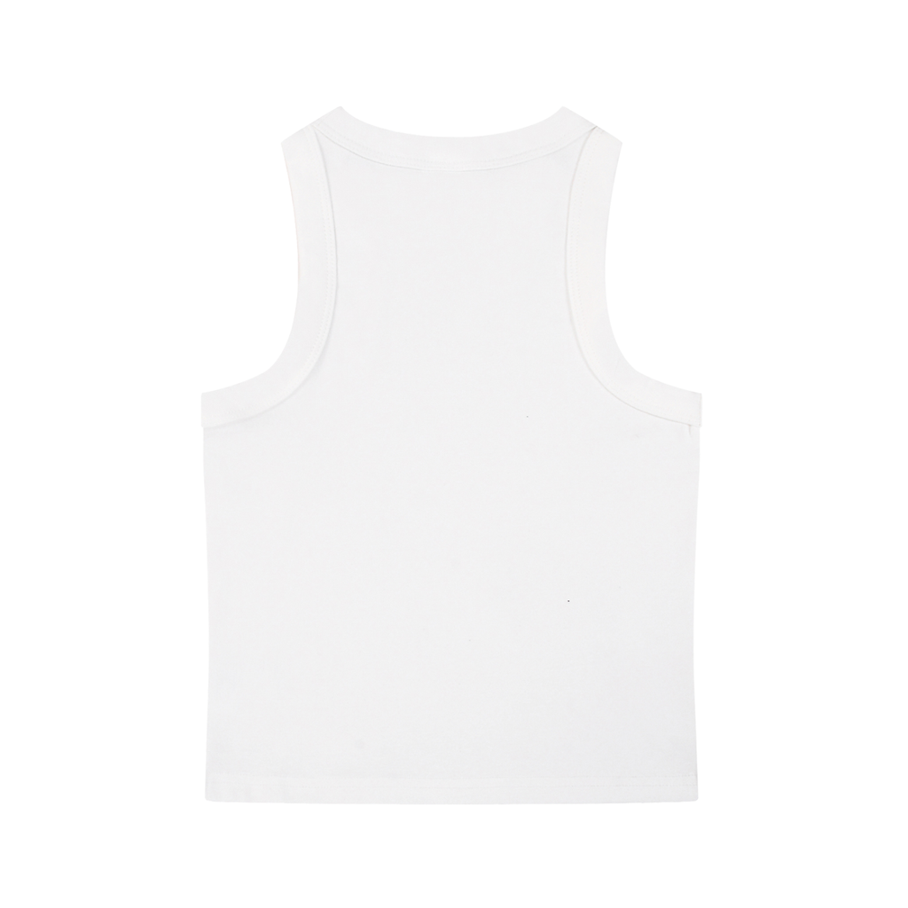 B.A RICH GIRL CLUB • WASHED CROPPED TANK