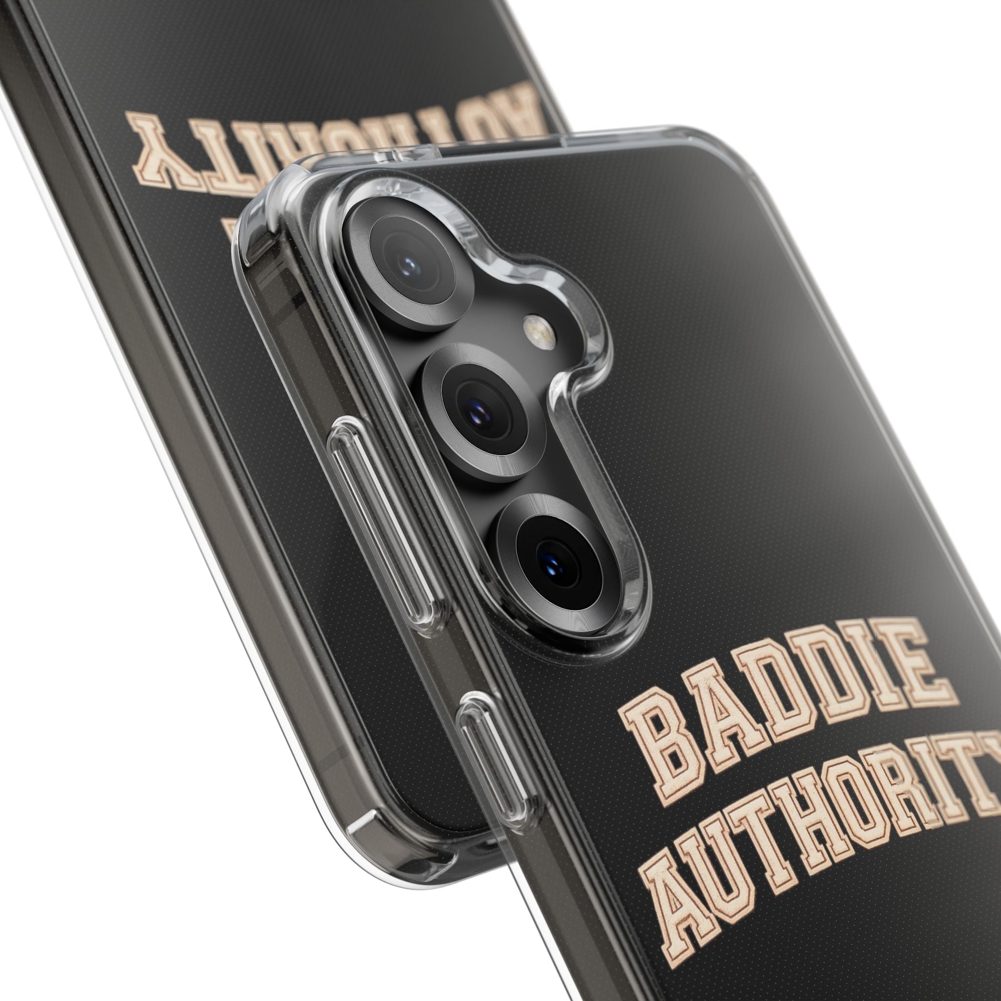 Baddie Authority• Clear Impact-Resistant Cases