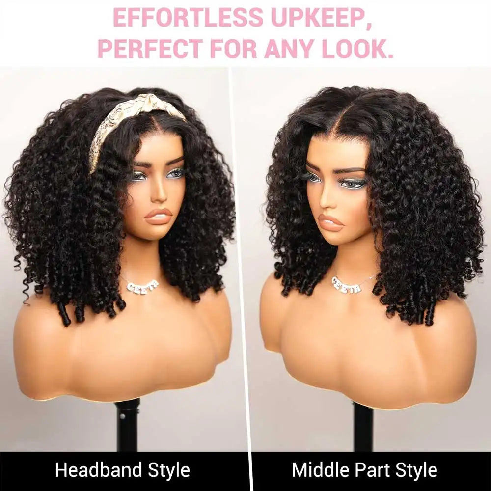 Curls For The Baddies• Vacation Vibes 🏝️ 250% Density Remy Burmese Curly Human Hair Wig  13x4 HD Transparent Lace Frontal Pre Plucked