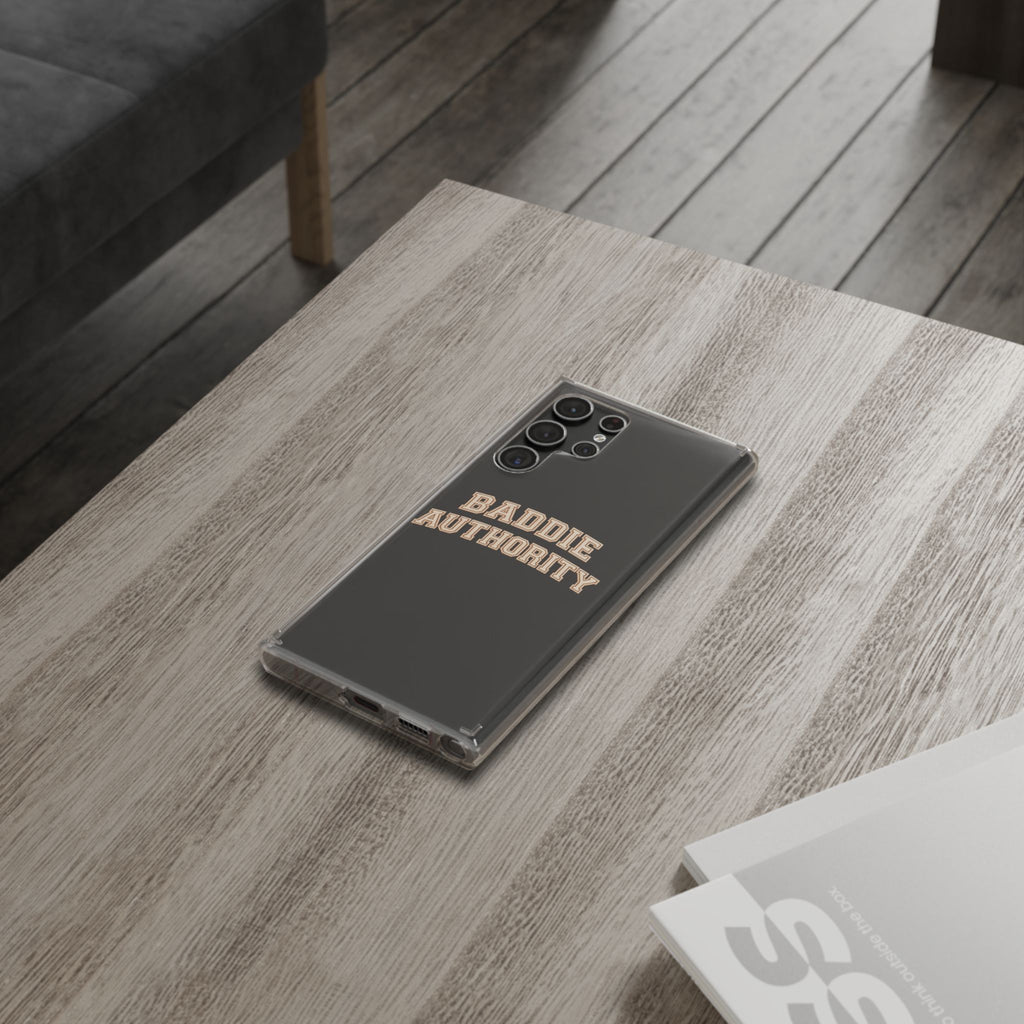 Baddie Authority• Clear Impact-Resistant Cases