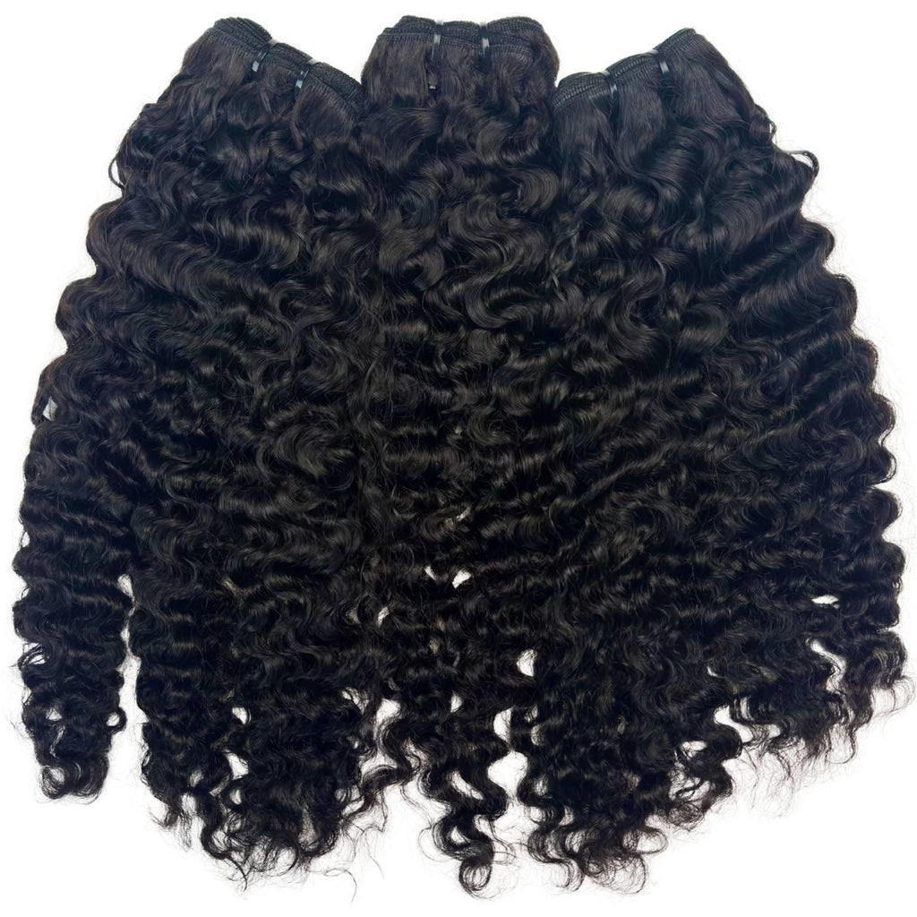 R!CH Girl• Baddie Authority ~ Burmese Curly 100% Human Hair Bundle Deals