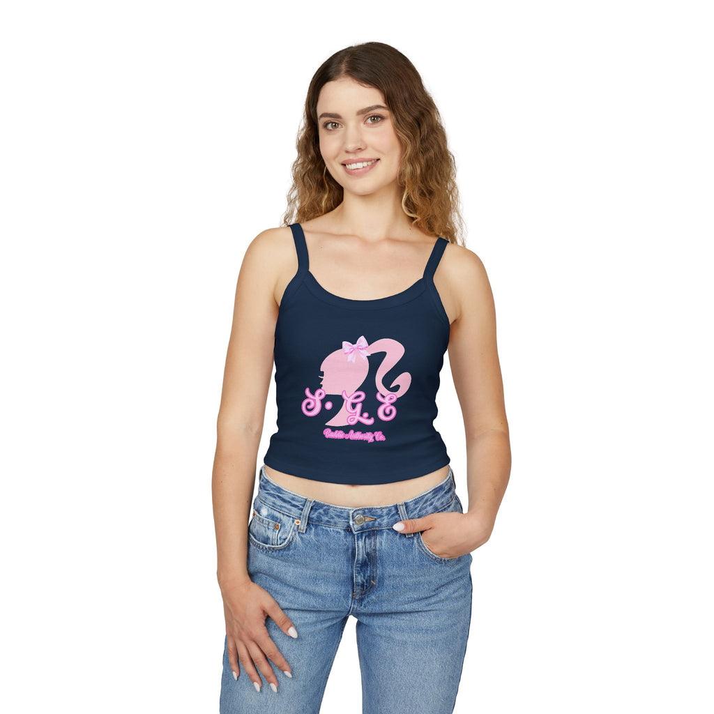 S.G.E. “Soft Girl Era Crop “Tank

 Baddie Authority Co. Collection